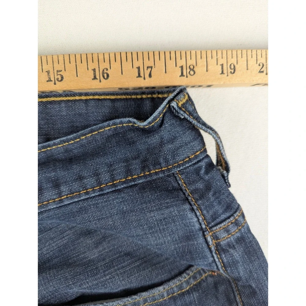 Levi's 569 Loose Straight Jeans Mens 38x34 Dark Wash Blue Denim Baggy Skater
